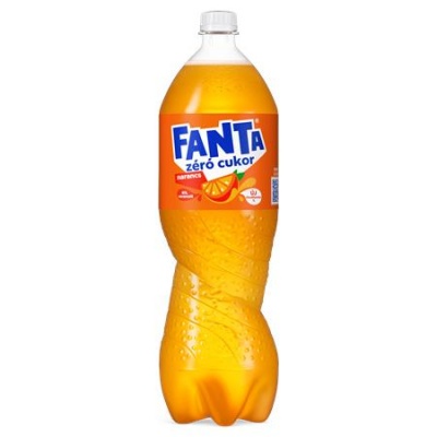 Üdítőital, szénsavas, 1,75 l, FANTA "Fanta Zero"