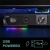 Hangszóró, 12W, 2x3.5 mm jack + USB-A, SPEEDLINK "GRAVITY RGB Stereo Soundbar", fekete